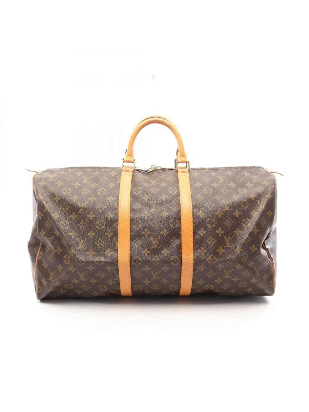 Louis Vuitton Boston Bag Keepall 55 Monogram Leather